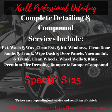Xcell Professional Detailing Services